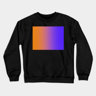 Purple and orange ombré Crewneck Sweatshirt